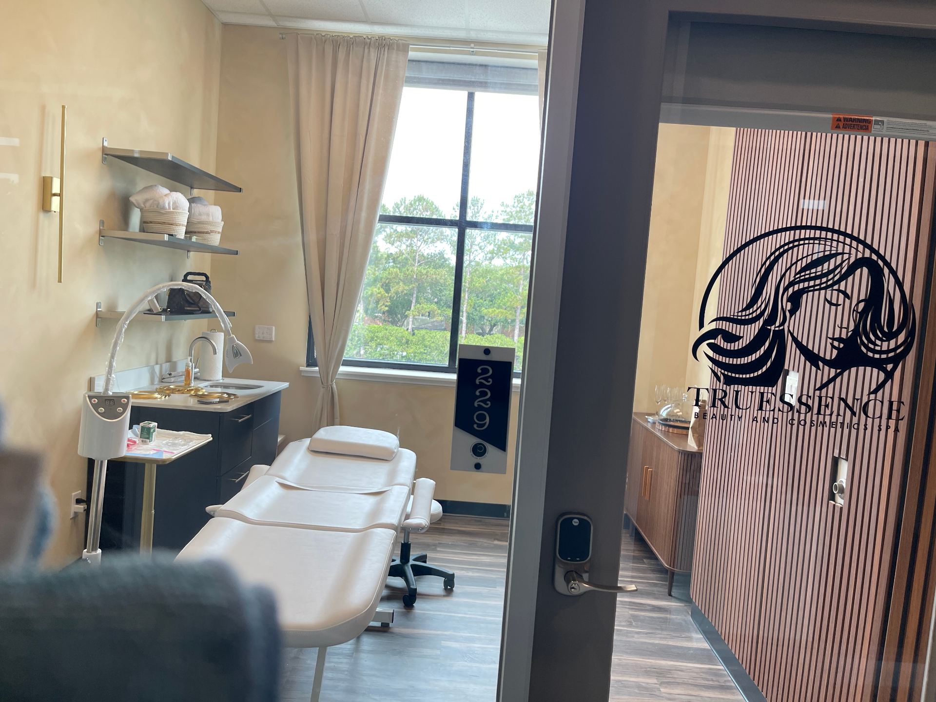 Luxury spa interior at Truessence